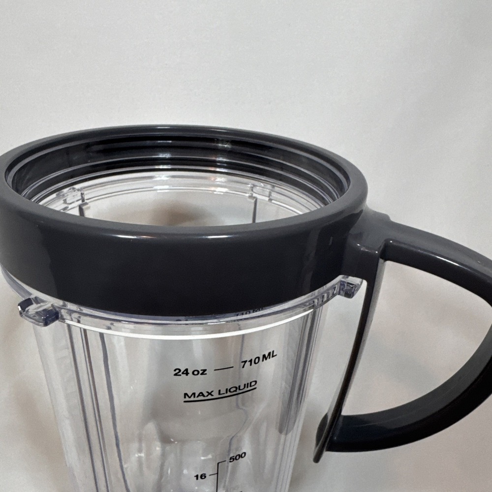 Ninja 24oz Blender Sip and Seal Cup with Lid and Holder REPLACEMENT Ninja cup. - Picture 7 of 11